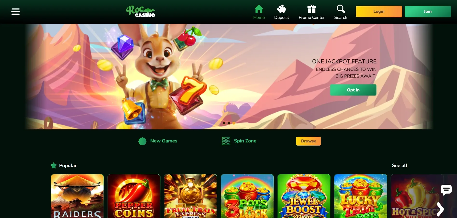 Roo casino Australia